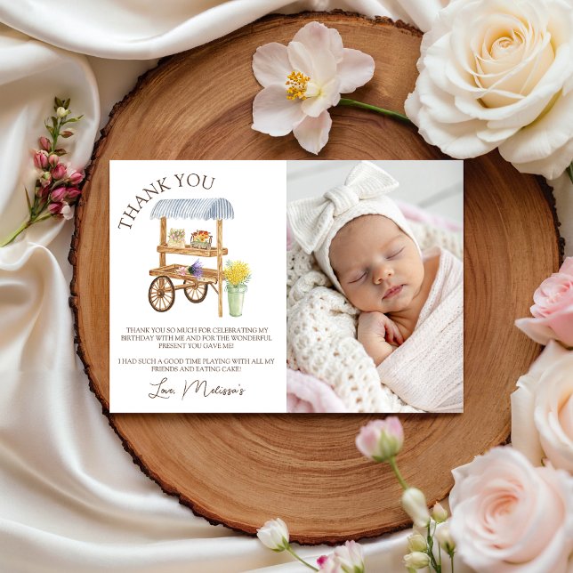 Invitación Farmer’s Market Photo Thank You (Subido por el creador)