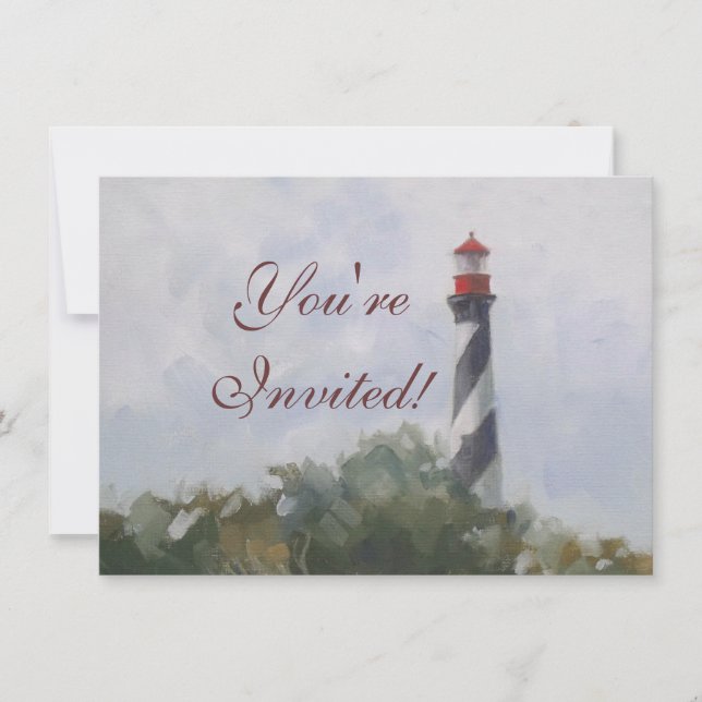 Invitación Faro de San Agustín (Anverso)