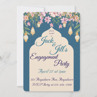 Invitación Faroles en primavera