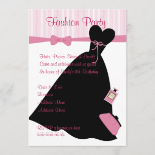 Invitación Fashion Show