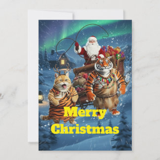 Invitación Fat Tiger the Ginger Cat’s Holiday Trouble – Cat R