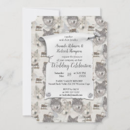 Invitación Fauna silvestre canadiense