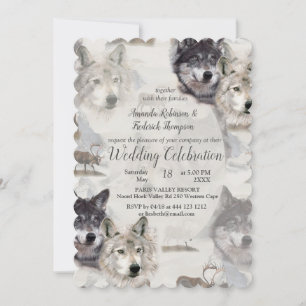 Invitación Fauna silvestre canadiense