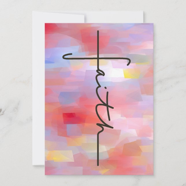 Invitación Fe (Anverso)