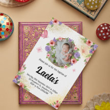 Fe fluctuante: foto moderna del bautismo de maripo