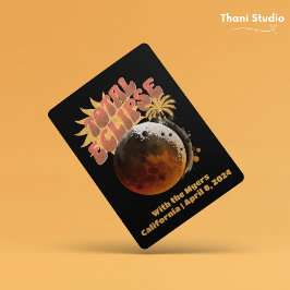 Invitación Fecha de personalizable Eclipse total 90 de la ven