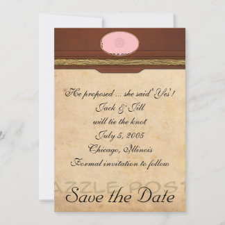 Invitación - fecha fija para guardar