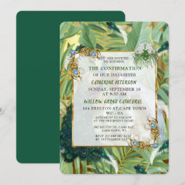 Invitación Feeds Royal Peacock