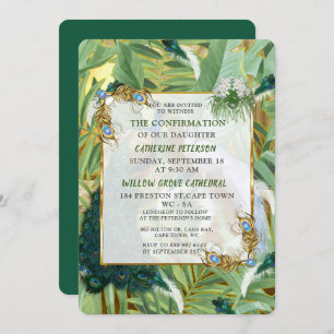 Invitación Feeds Royal Peacock