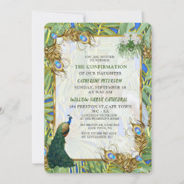 Invitación Feeds Royal Peacock