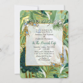 Invitación Feeds Royal Peacock