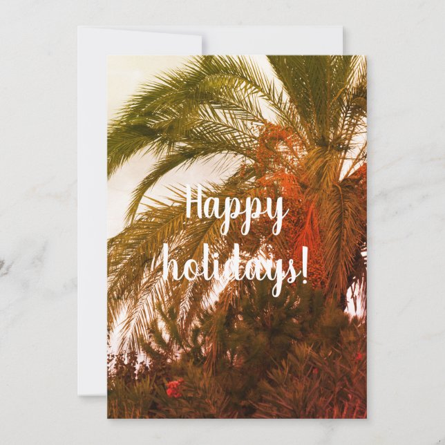 Invitación ¡Felices fiestas! (Anverso)