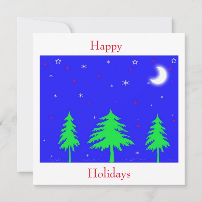 Invitación Felices Fiestas (Anverso)