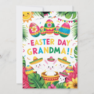 Invitación felices pascuas saludos religiosos