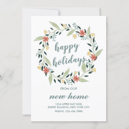 Invitación Felices vacaciones de nuestra nueva corona de Navi