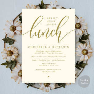 Invitación Felicices para Siempre Después del Almuerzo, Fuga,