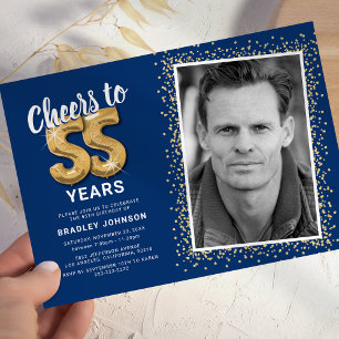Invitación Felicidades a The Years por sus 55 años de cumplea
