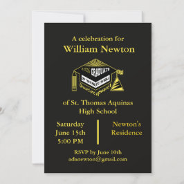 Invitación ¡Felicidades, graduado de 2026!