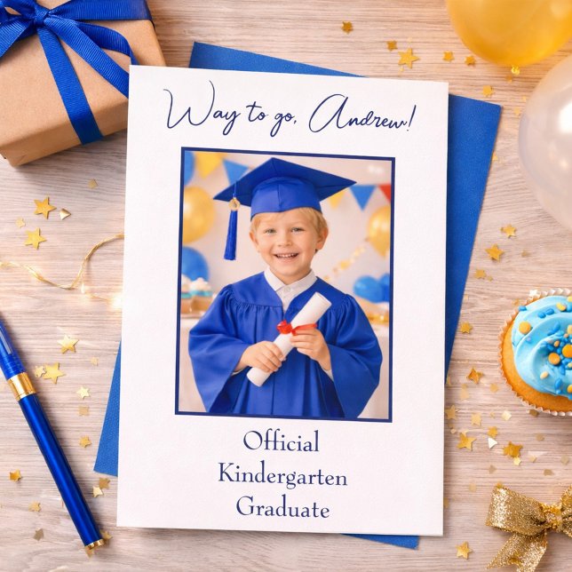 Invitación Felicidades Graduado Foto (Subido por el creador)