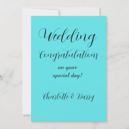 Invitación Felicidades por tu boda