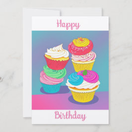 Invitación Felicitación de Cumpleaños