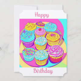 Invitación Felicitación de Cumpleaños