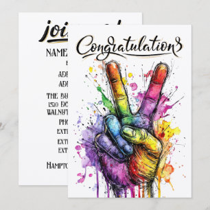 INVITACIÓN FELICITACIONES