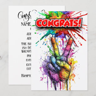 INVITACIÓN FELICITACIONES