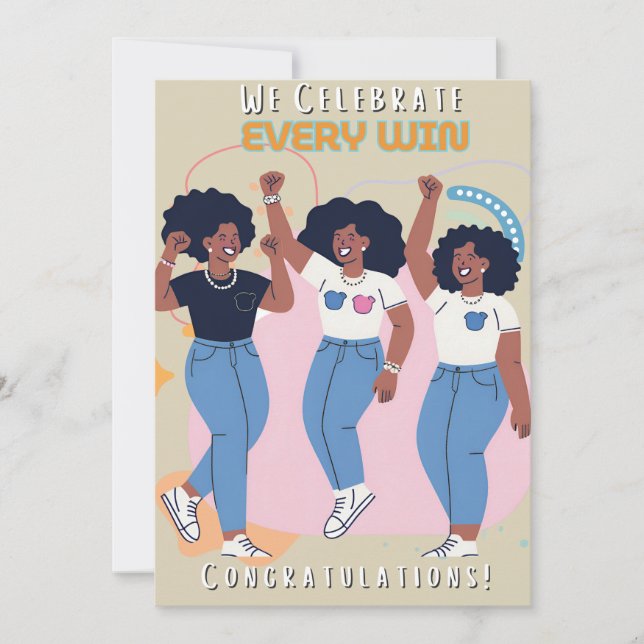 Invitación Felicitaciones (Anverso)