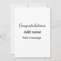 Felicitaciones agregar nombre mensaje simple gradu