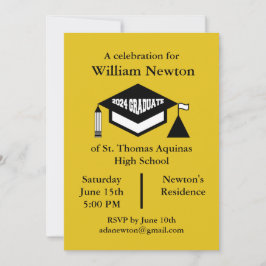 Invitación ¡Felicitaciones, graduado 2024!