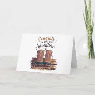 Invitación Felicitaciones Por Su Nueva Aventura Por La Partic