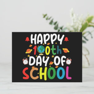 Invitación Feliz 100° Día del Estudiante Escolar