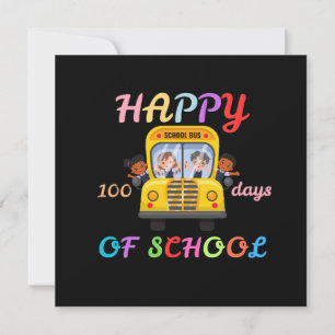 INVITACIÓN FELIZ 100 DÍAS DE CLASE, DE VUELTA A CLASE