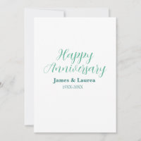 Feliz aniversario boda nombre fecha año simple mi