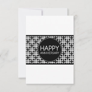 Invitación Feliz Aniversario (cinderStripe)