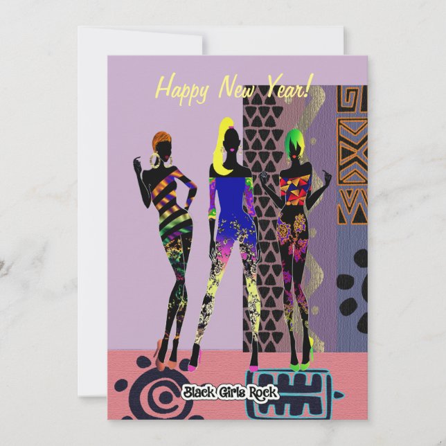 Invitación Feliz Año Nuevo (Anverso)