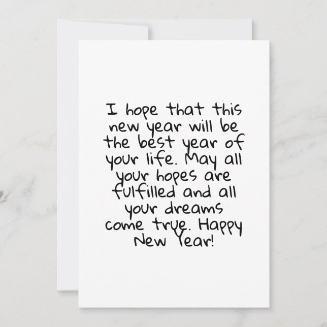 INVITACIÓN FELIZ AÑO NUEVO (Anverso)