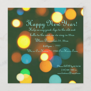 Invitación Feliz Año Nuevo