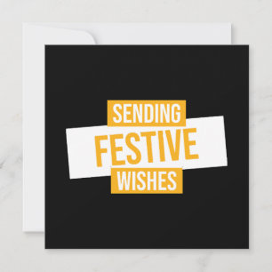 Invitación Feliz año nuevo 2024 -enviando deseos festivos