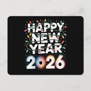 Invitación Feliz Año Nuevo 2026