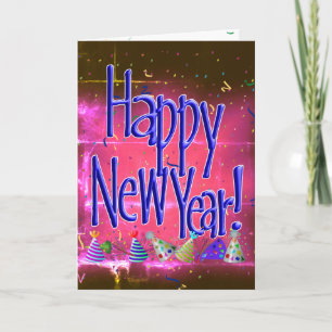 Invitación ¡FELIZ AÑO NUEVO! Imagen de texto