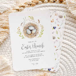 Invitación Feliz Brunch de Pascua