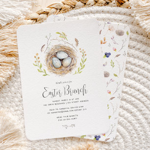 Invitación Feliz Brunch de Pascua