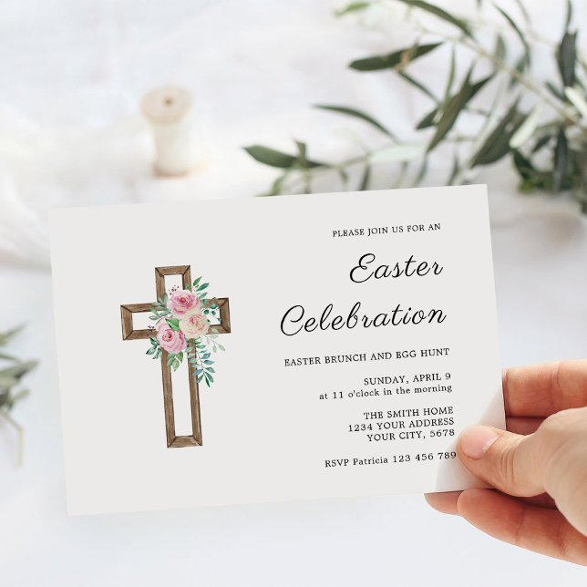 Invitación Feliz celebración de Pascua (Subido por el creador)