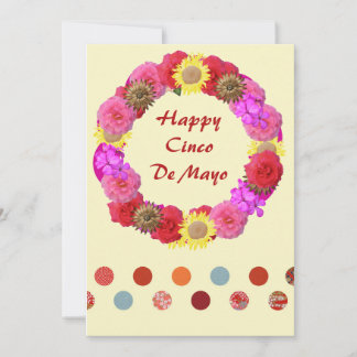 Invitación Feliz Cinco De Mayo