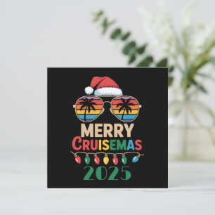 Invitación Feliz Crucero de Navidad 2025 Personalizado Navida