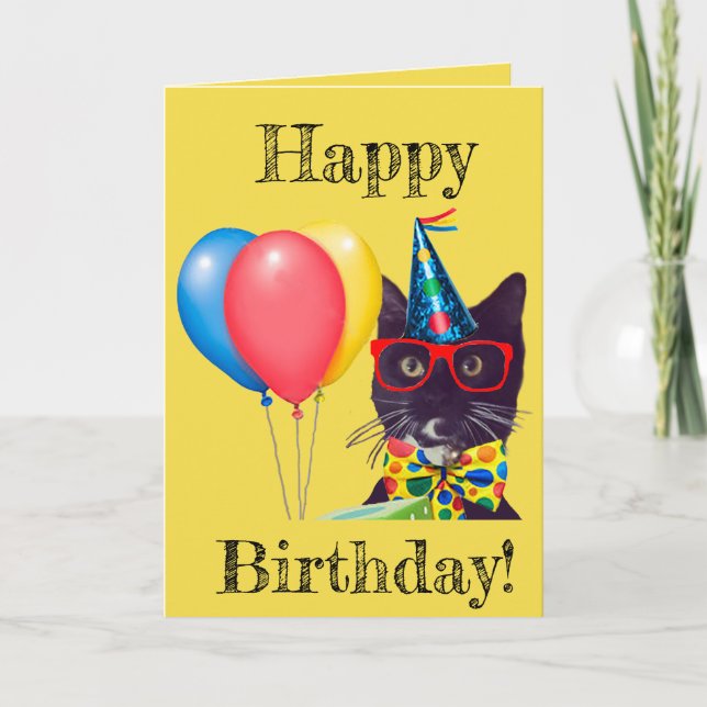 Invitación ¡Feliz cumpleaños! (Anverso)