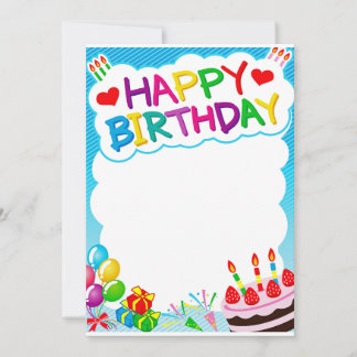 Invitación Feliz cumpleaños