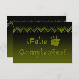 Invitación feliz cumpleanos arriba